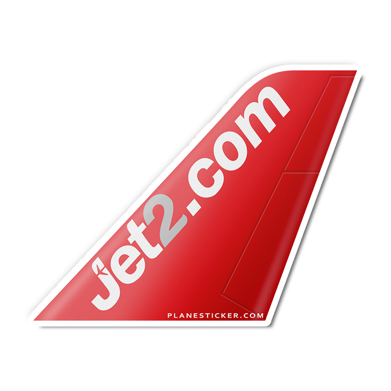 Jet2 Tail – Plane Sticker