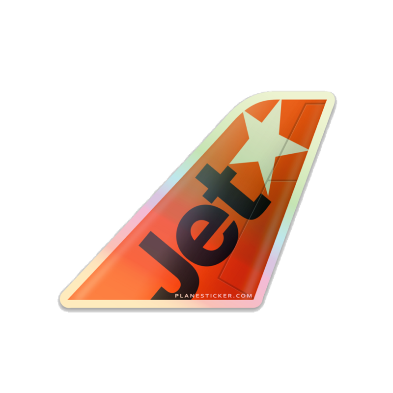 Jetstar Tail Holographic