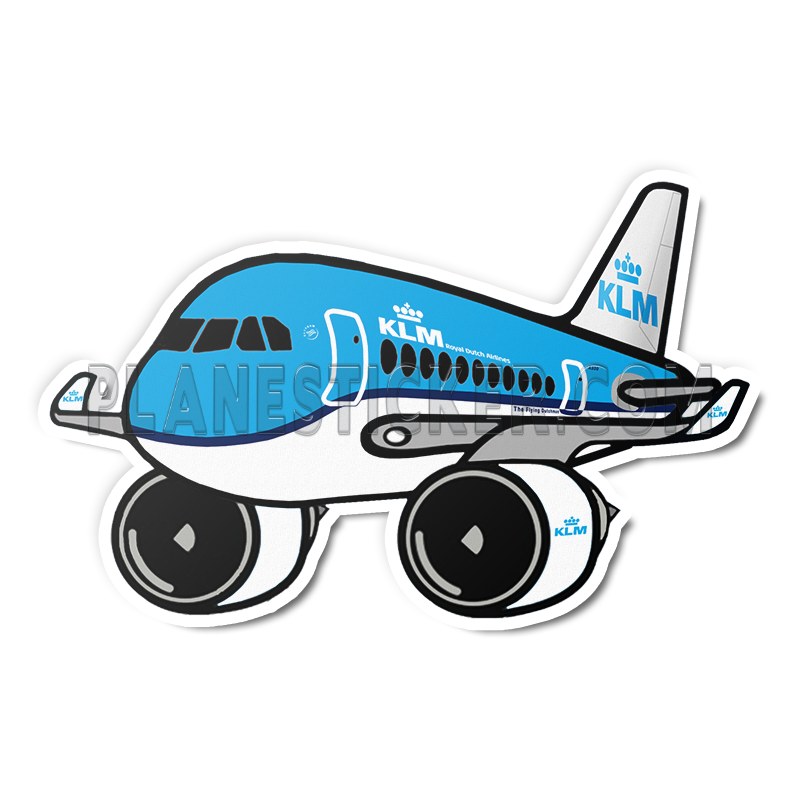Klm Sticker KLM Airbus A330 – Plane Sticker