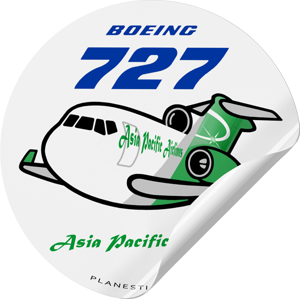 Asia Pacific Airlines Boeing 727