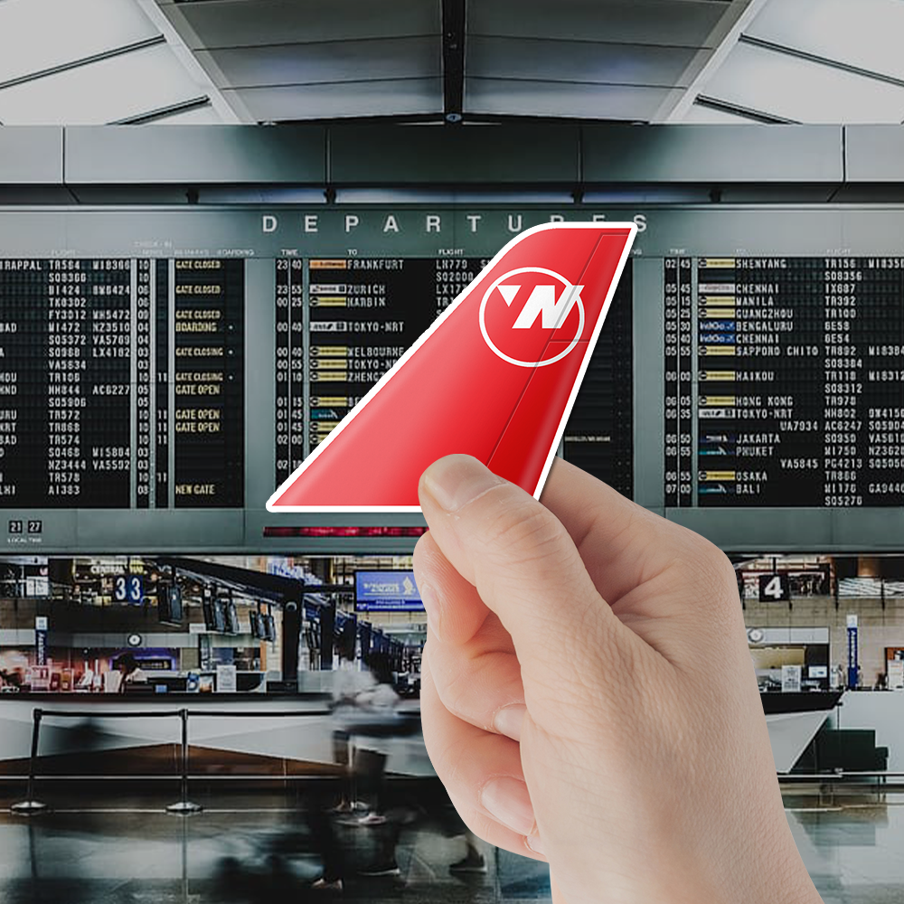 Northwest Airlines Tail