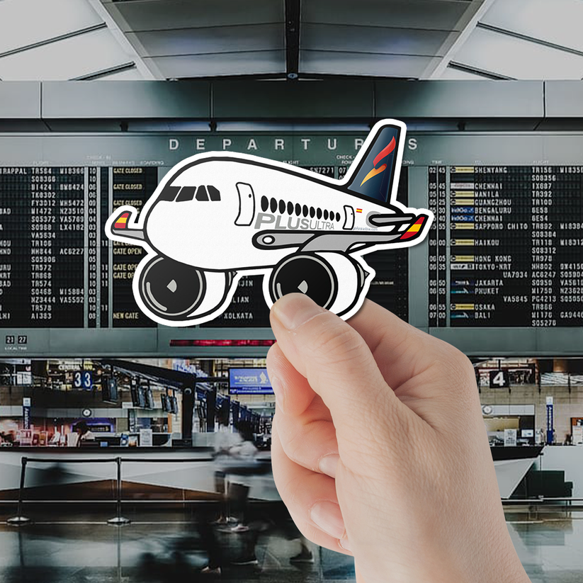 Plus Ultra Airbus A330 – Plane Sticker