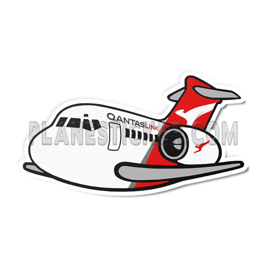 Plane Red Sticker Boeing – Plane Sticker