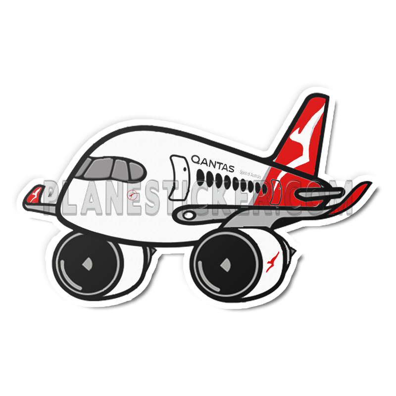 Qantas Airbus A350 Magnet