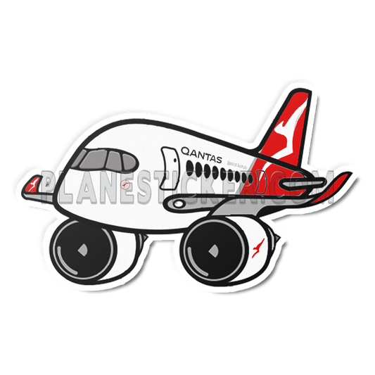 Qantas Airbus A350 Magnet