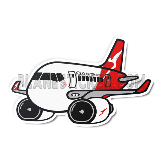 Qantas Boeing 737 Magnet