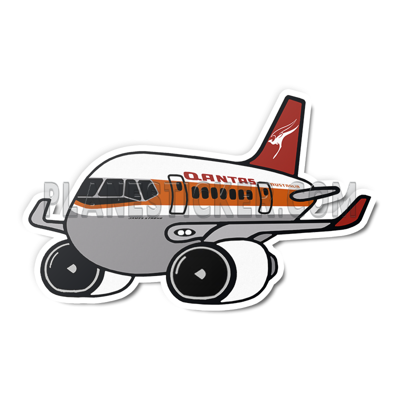 Qantas Boeing 737 "Retro Orange"