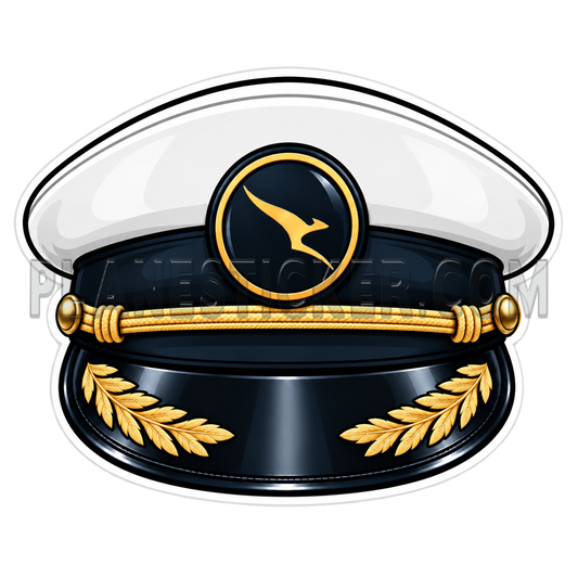 Qantas Pilot Hat Captain