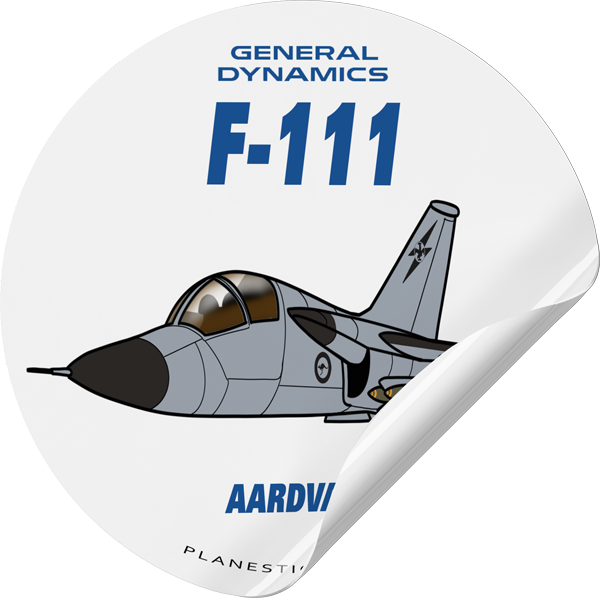 RAAF General Dynamics F-111 Aardvark – Plane Sticker
