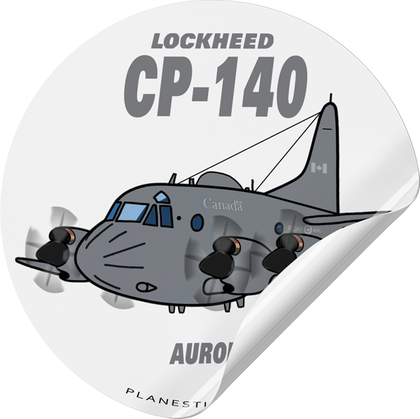 RCAF Lockheed CP-140 Orion Aurora – Plane Sticker