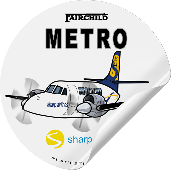 Sharp Airlines Fairchild Metro