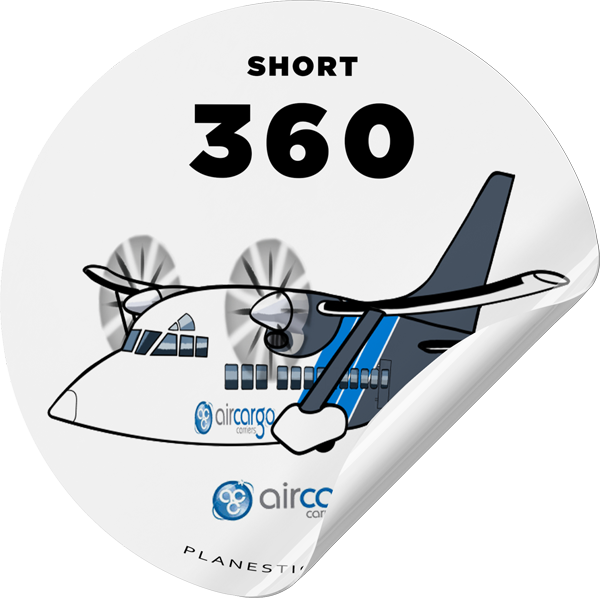 Air Cargo Sticker Color Code Air Cargo Carriers Short 360 – Plane Sticker