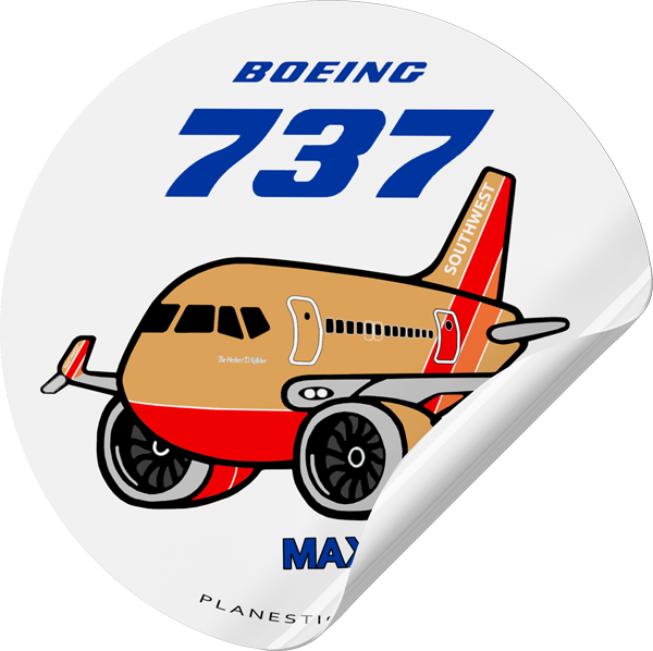 Southwest Boeing 737 MAX RETRO