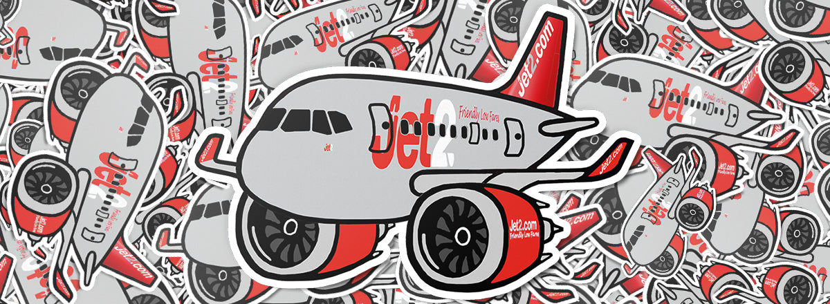 Plane Red Sticker PlaneSticker.com – Plane Sticker