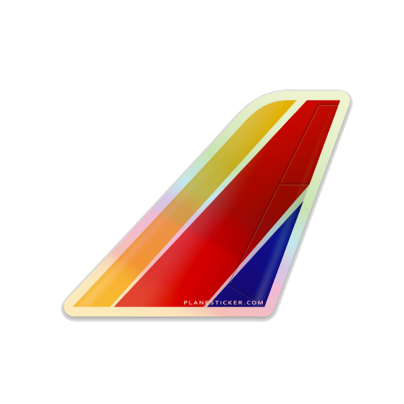 Southwest Airlines Tail Holographic