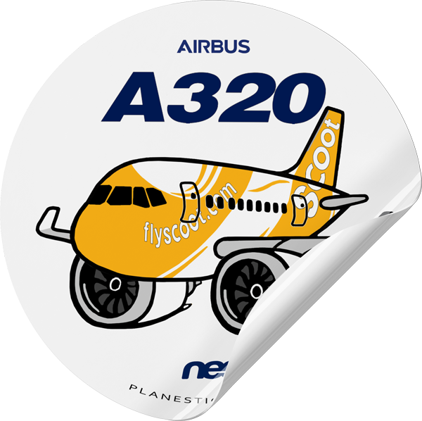Scoot Airbus A320 NEO