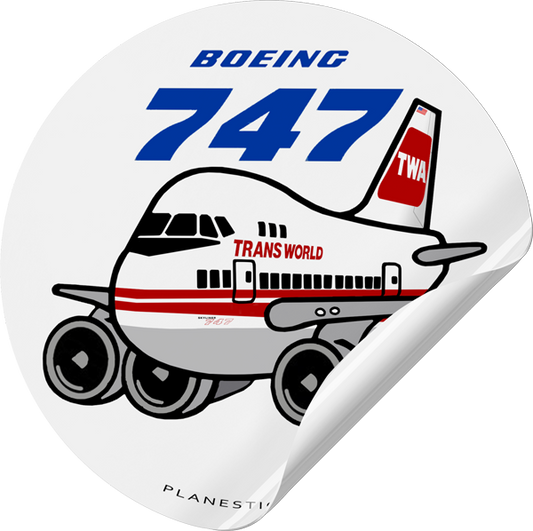 TWA - Trans World Airlines Boeing 747