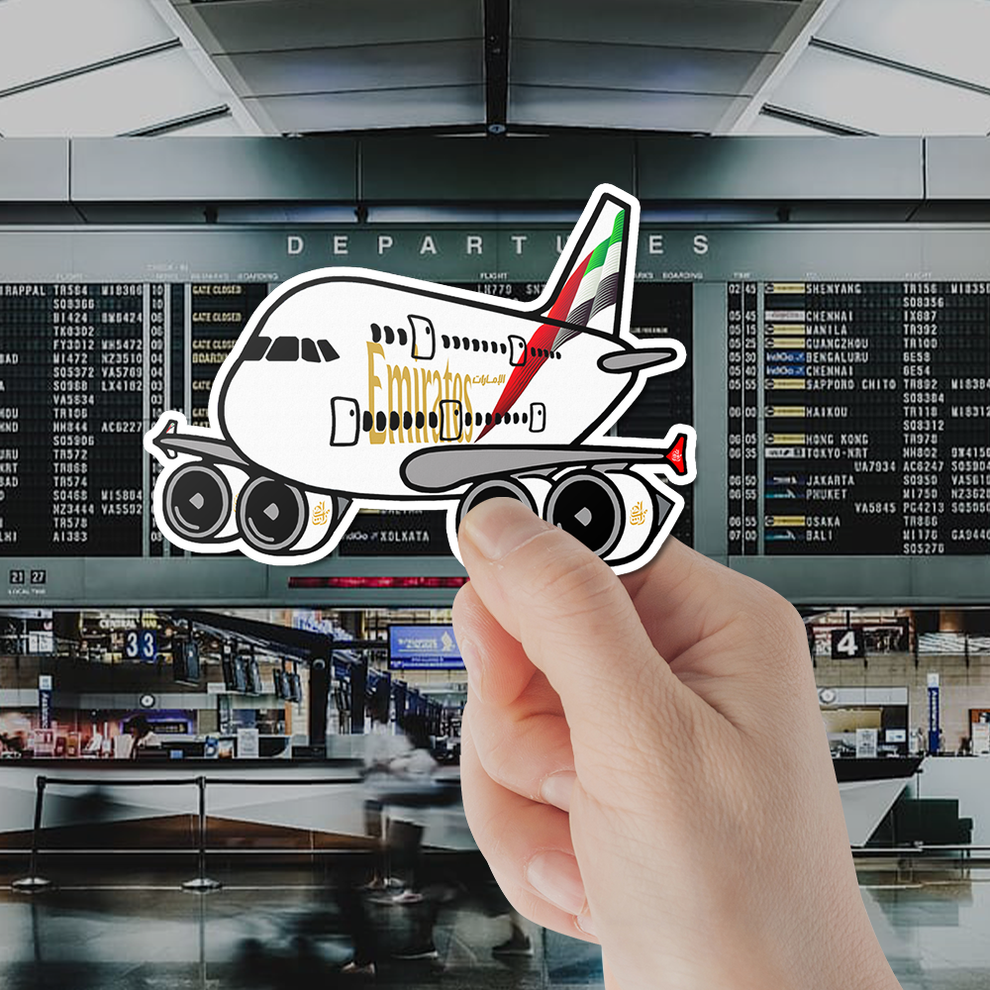 Emirates Airbus A380 – Plane Sticker