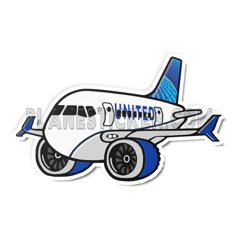 United Boeing 737 MAX Magnet