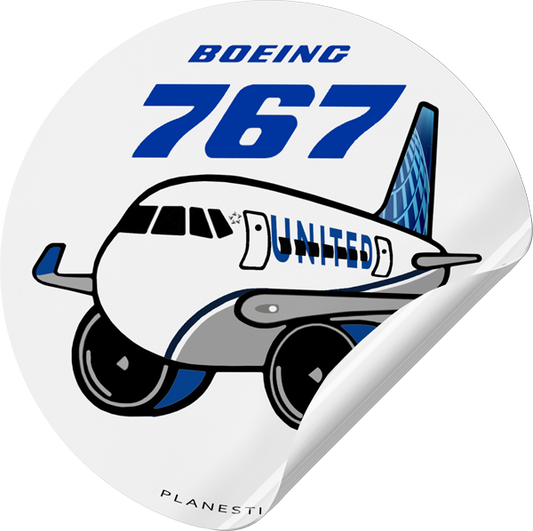 767 Icon B767 – Plane Sticker