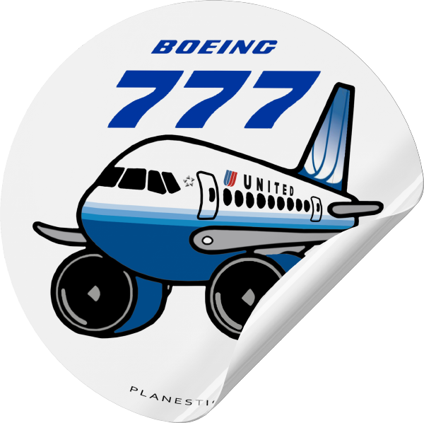 United Boeing 777 Tulip