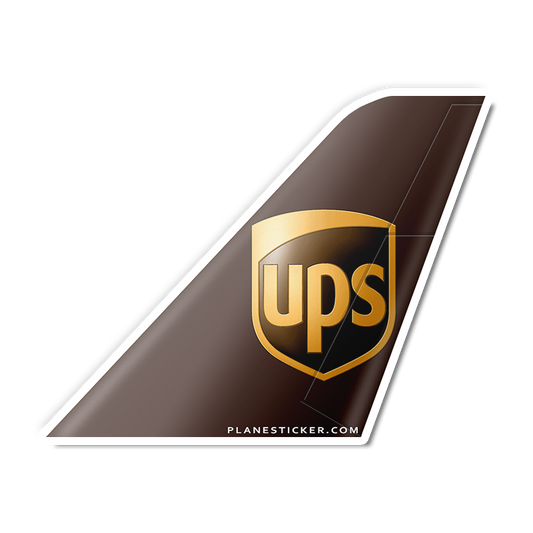 UPS – Plane Sticker