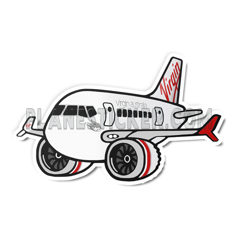 Virgin Australia Boeing 737 MAX Magnet