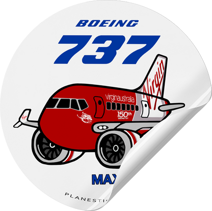 Virgin Australia 150th Boeing 737 MAX