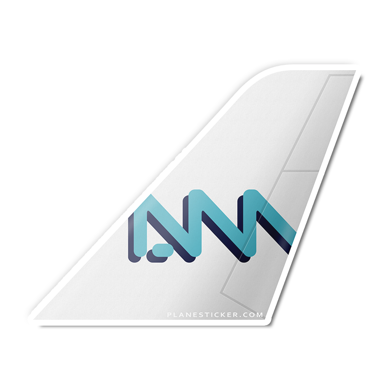 Aeromar Tail – Plane Sticker